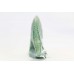 Fish Natural Green Indian Jade Stone Hand Carved Painted Home Decor Gift B228